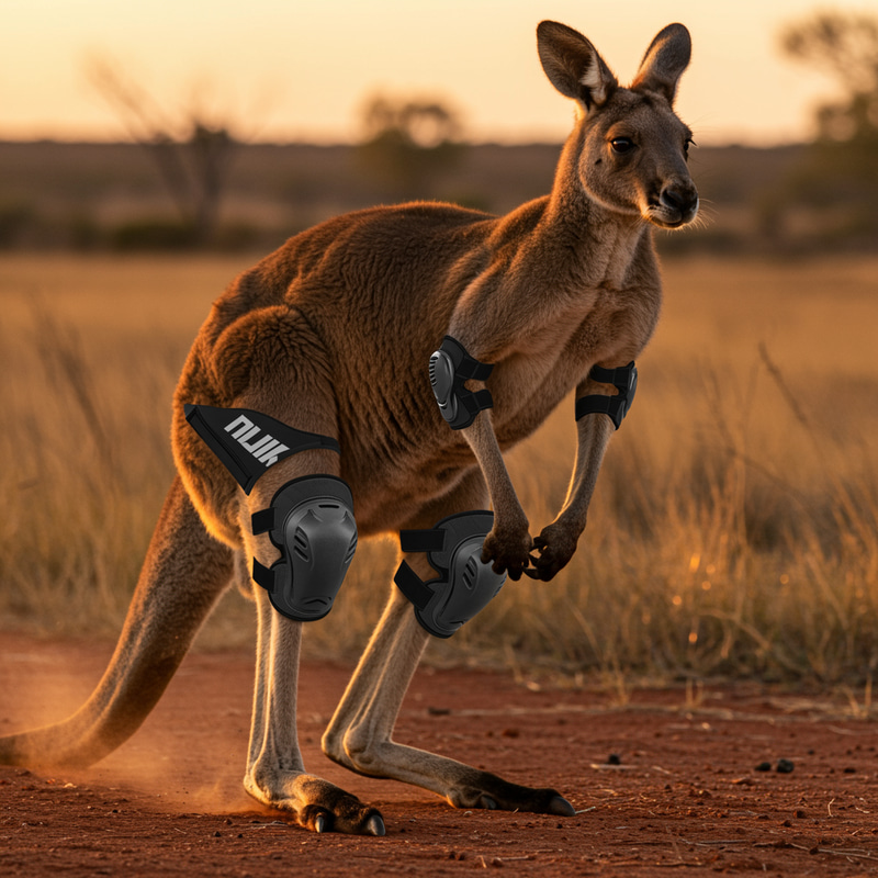 Kangaroo with Impact Protection Gear Kangaroo with Impact Protection Gear