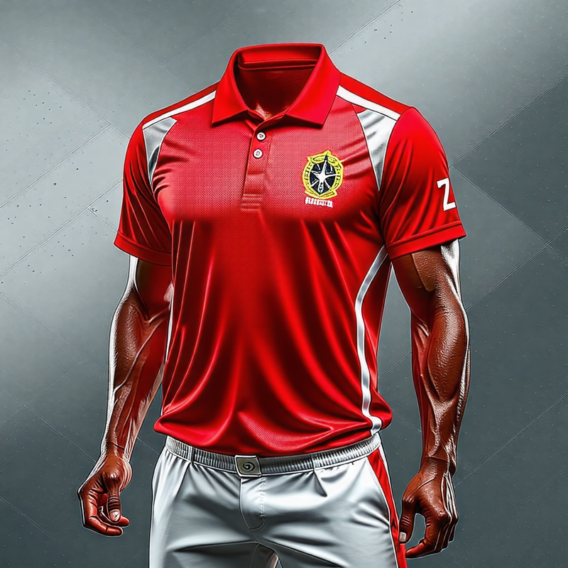 Red and Silver Cricket Player Jersey | Buy Online Red and Silver Cricket Player Jersey | Buy Online