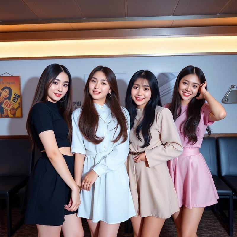 Meet the 4 Member Kpop Girl Group Meet the 4 Member Kpop Girl Group