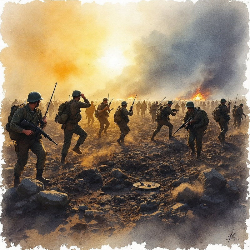 Watercolor WWII Art: Light & Shadow Capture Watercolor WWII Art: Light & Shadow Capture