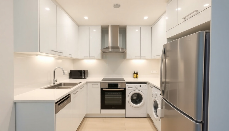 Stylish Compact Kitchen Design for Small Spaces Stylish Compact Kitchen Design for Small Spaces