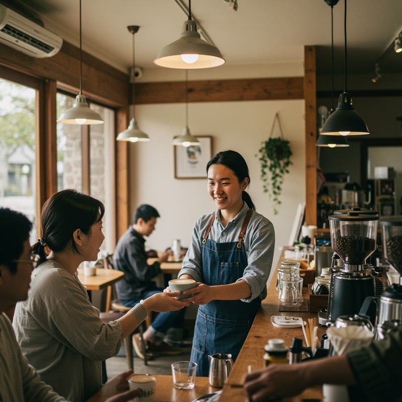 Cozy Coffee Shop Experience in Every Sip Cozy Coffee Shop Experience in Every Sip