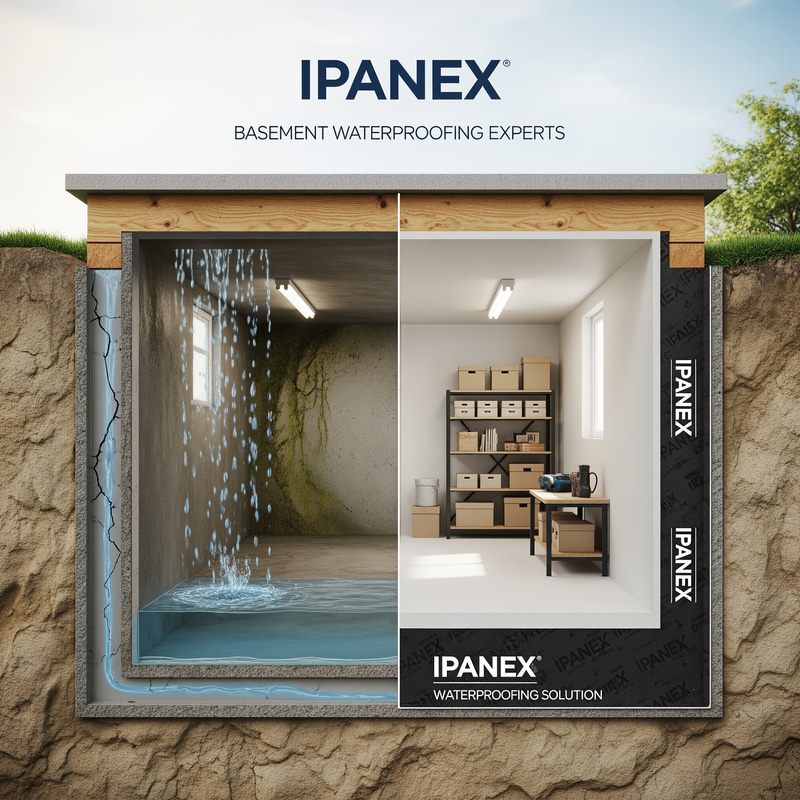 Ipanex Basement Waterproofing Solutions Ipanex Basement Waterproofing Solutions