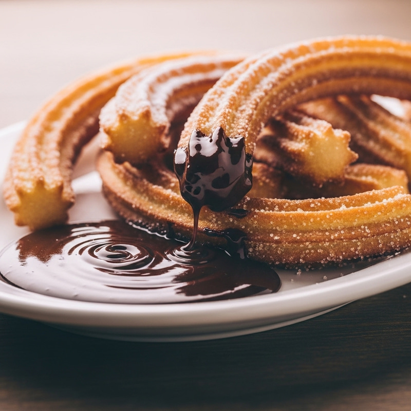 Delicious Churros con Chocolate Recipe Delicious Churros con Chocolate Recipe