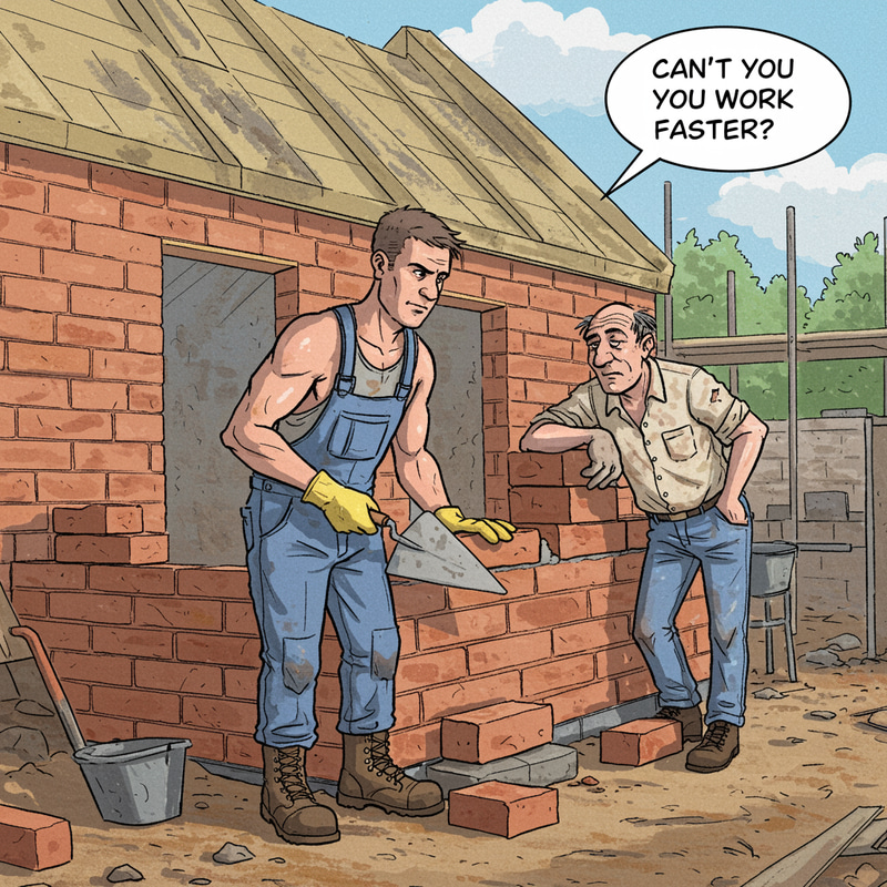 Bricklayer Work Ethics: Lazy vs. Hardworking Bricklayer Work Ethics: Lazy vs. Hardworking
