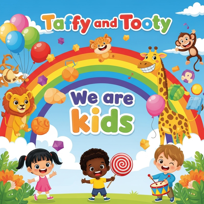 Fun YouTube Banner for Kids | Taffy and Tooty