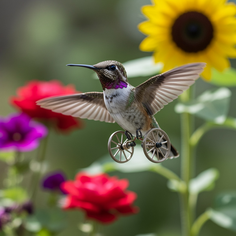 Hummingbird on Wheels: A Unique Concept Hummingbird on Wheels: A Unique Concept