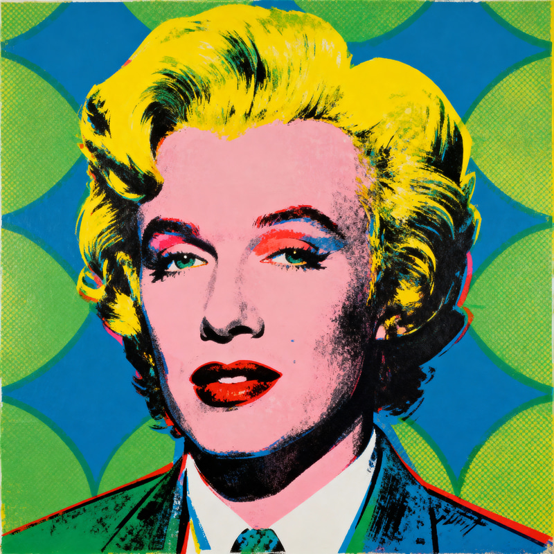 Warhol Inspired Art from My Picture Warhol Inspired Art from My Picture