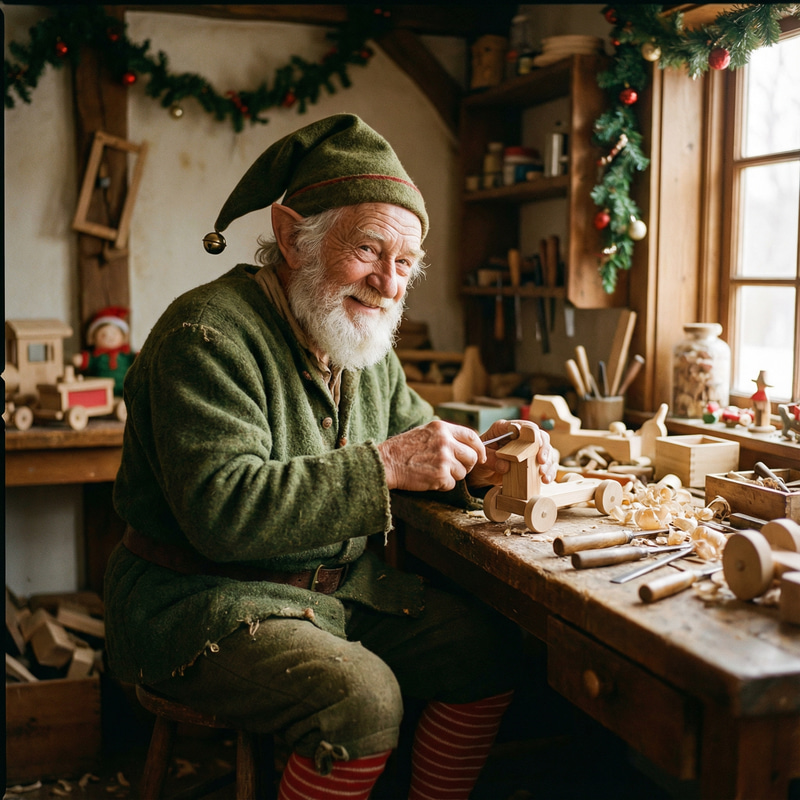 Lutin de Noël: Festive Elf Decorations