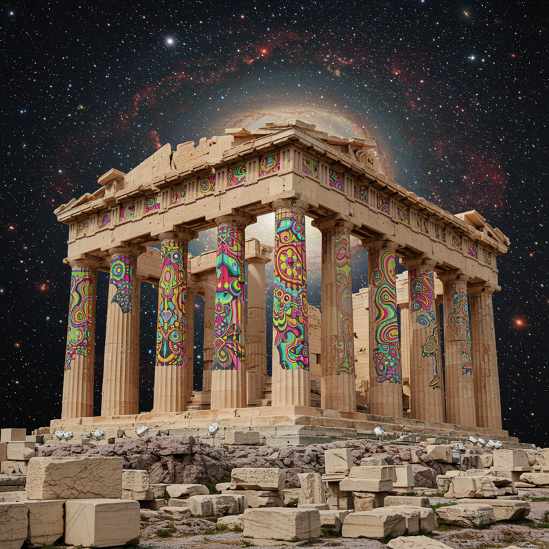 Greek Architecture and Psychedelic Art Greek Architecture and Psychedelic Art