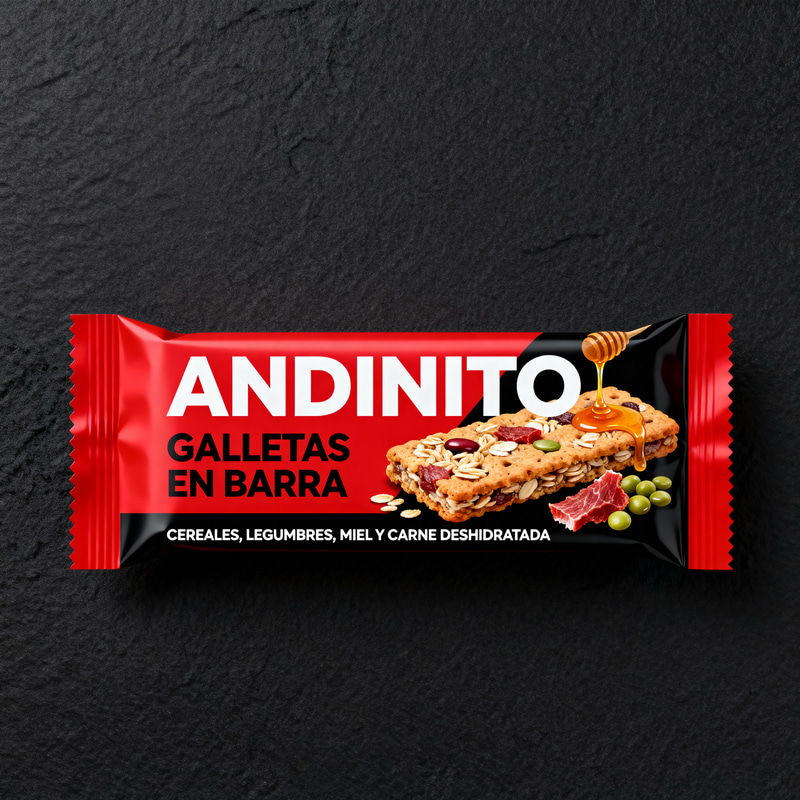 Colorful Packaging for ANDINITO Bar Cookies Colorful Packaging for ANDINITO Bar Cookies