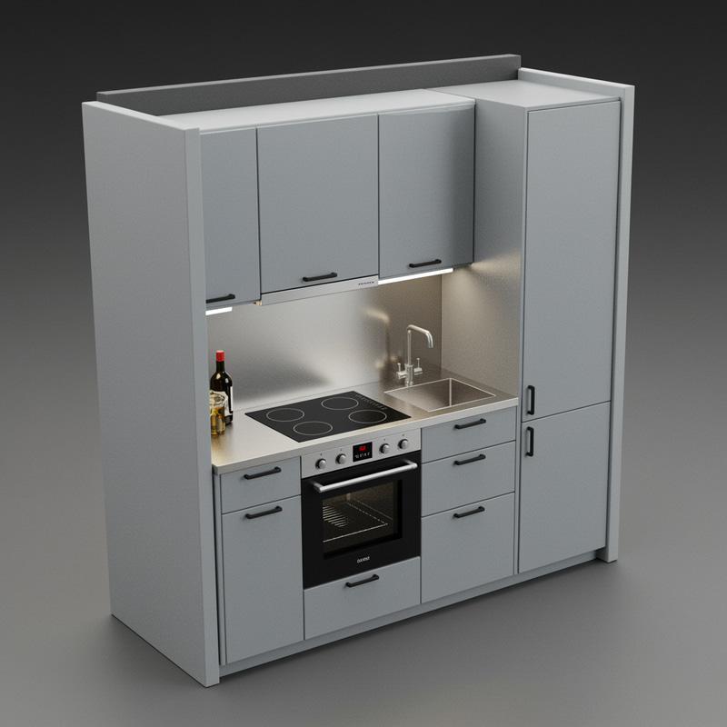 Modern Kitchen Design in Small Space Modern Kitchen Design in Small Space