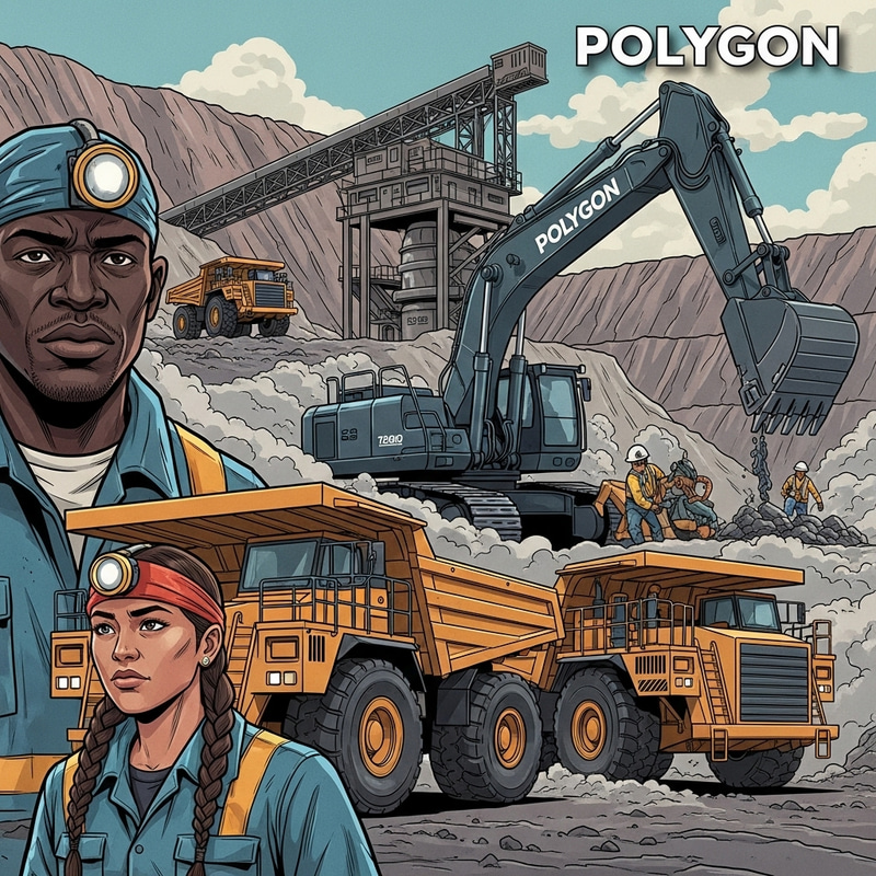 Explore the Polygon: Dynamic Diamond Mining Site Explore the Polygon: Dynamic Diamond Mining Site