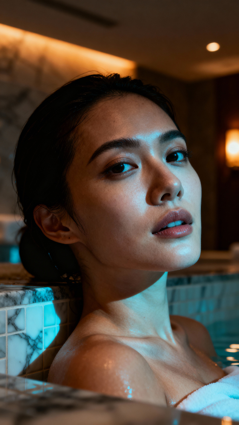 Dramatic Spa Lighting: A Captivating Experience