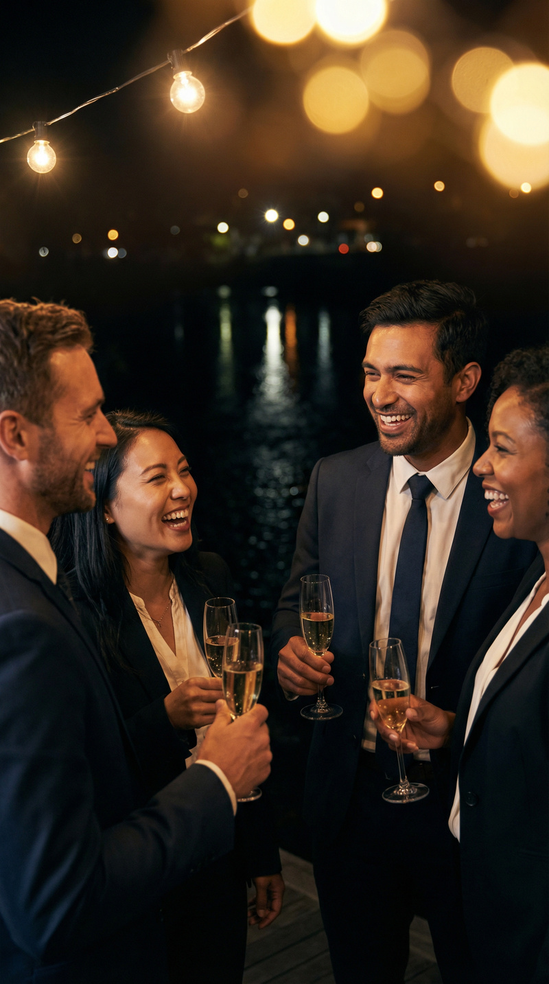 Year-End Party Revelry: Celebrating Success Year-End Party Revelry: Celebrating Success