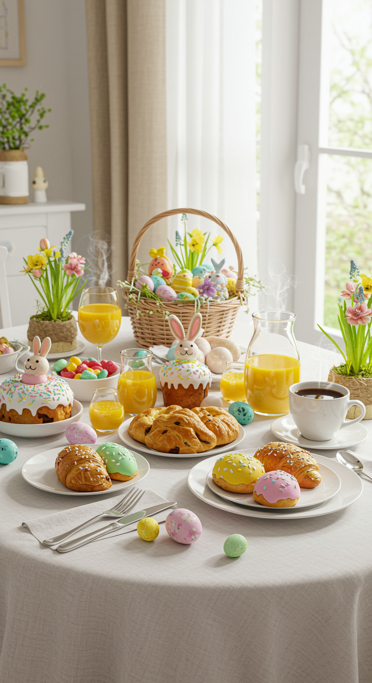 Easter Brunch Ideas with Beautiful Table Decor Easter Brunch Ideas with Beautiful Table Decor