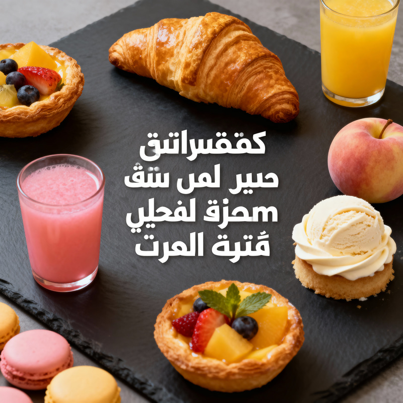 Delicious Pastries and Refreshments at Al-Jamal Delicious Pastries and Refreshments at Al-Jamal