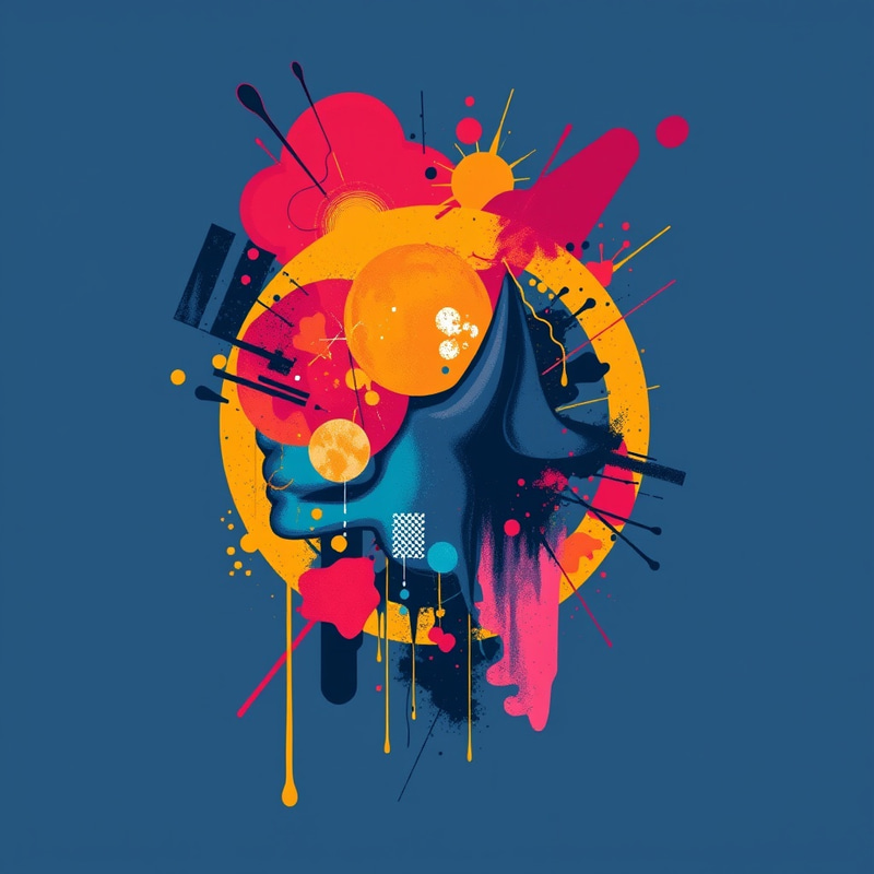 Trendy Abstract Art for T-Shirts | Unique Designs Trendy Abstract Art for T-Shirts | Unique Designs