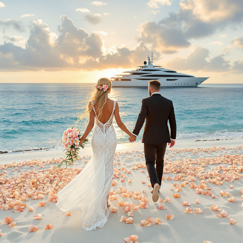 Romantic Beach Wedding Moments Romantic Beach Wedding Moments