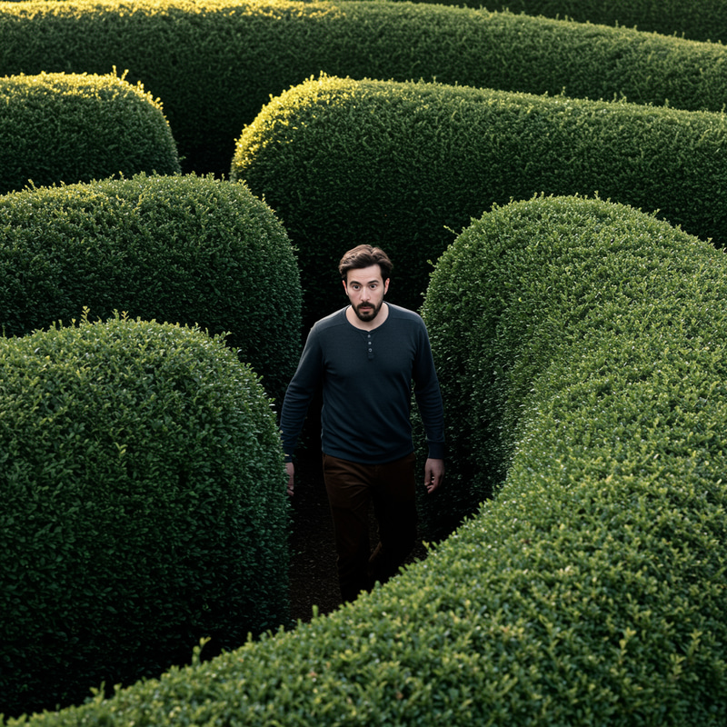 Man in a Maze - Challenging Adventures Await