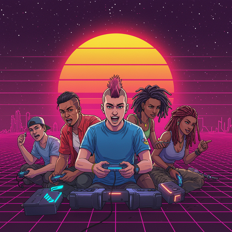 Gaming Music Cover Art Gaming Music Cover Art