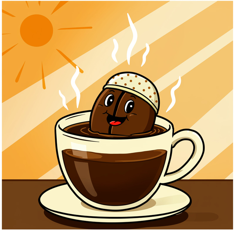 Coffee Bean's Vintage Bathing Adventure Coffee Bean's Vintage Bathing Adventure