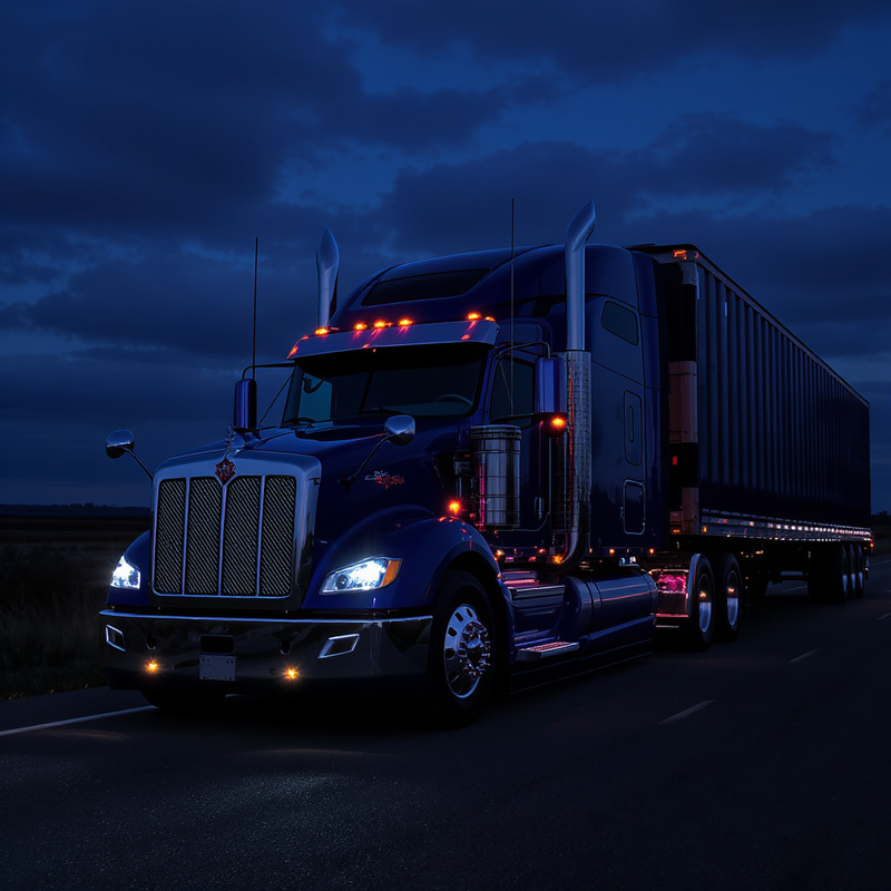 Mighty Semi-Truck: Adventure Awaits