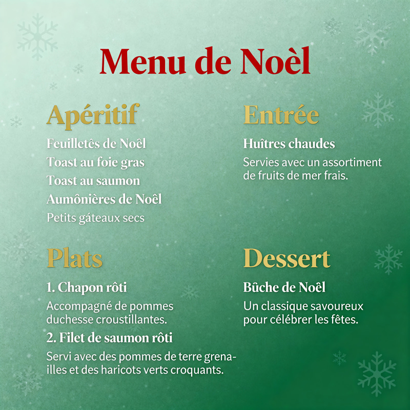 Delicious Christmas Menu Ideas for Your Celebration Delicious Christmas Menu Ideas for Your Celebration