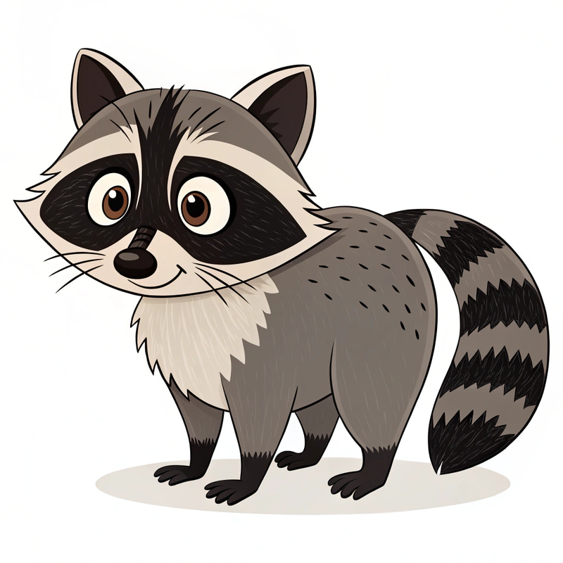Vector Raccoon Artwork: Unique Designs Vector Raccoon Artwork: Unique Designs