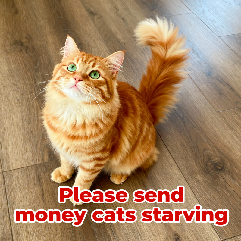Help Starving Cats - Donate Today!