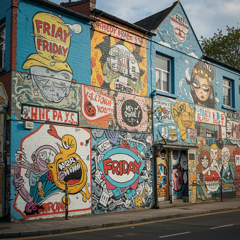 Stunning Jumaat Murales Art Collection