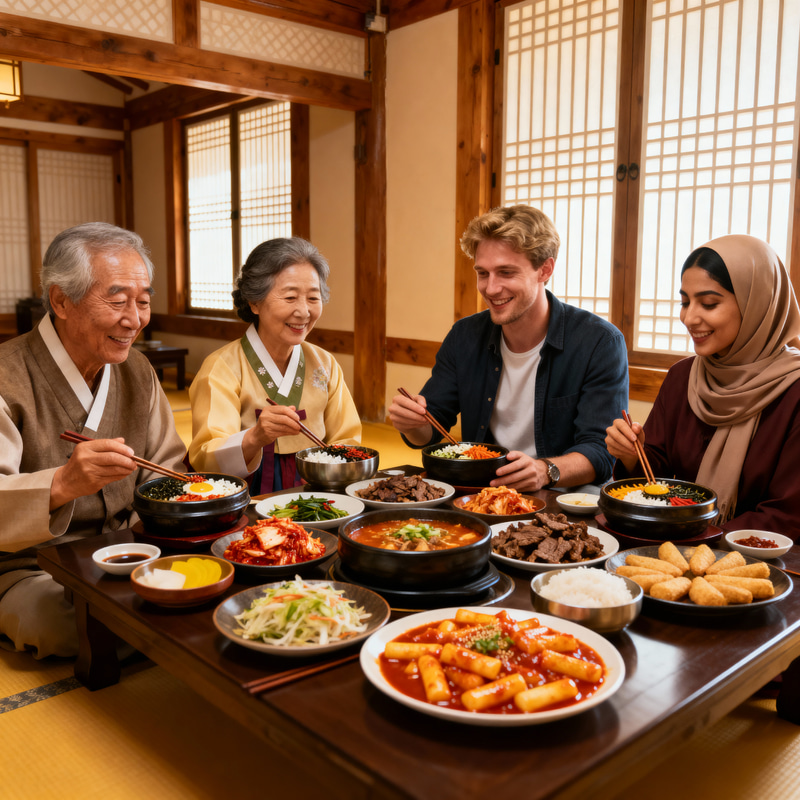 Experience Korean Hospitality in a Traditional Meal
