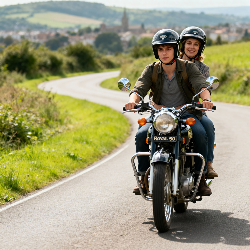 Nostalgic Ride on a Royal Enfield Bullet 350