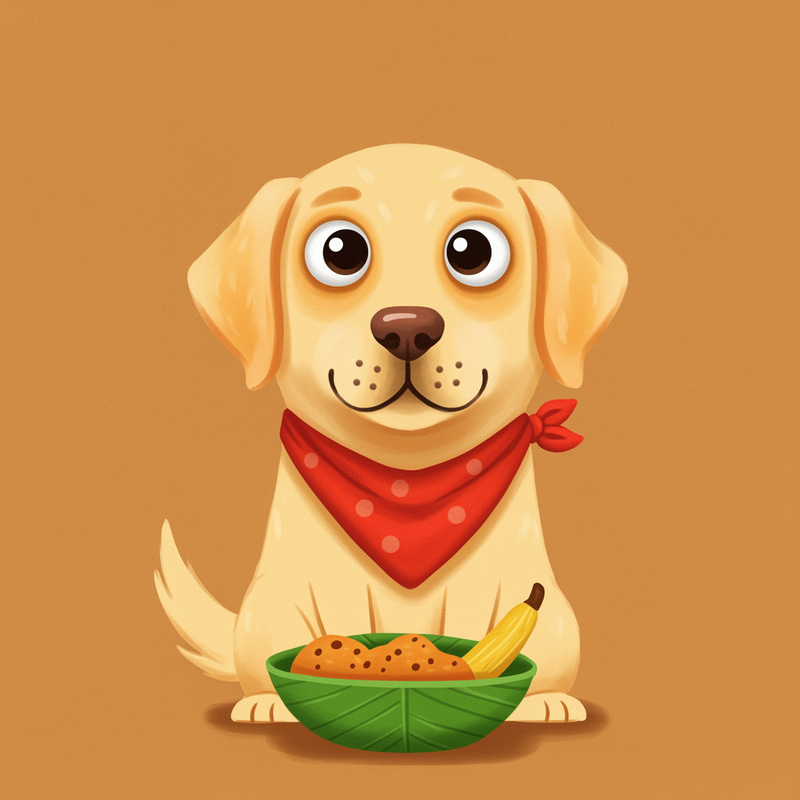 Lovable Labrador Character Inspired by Cikoo