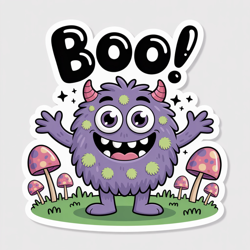 Creative Monster Stickers for Every Occasion Creative Monster Stickers for Every Occasion