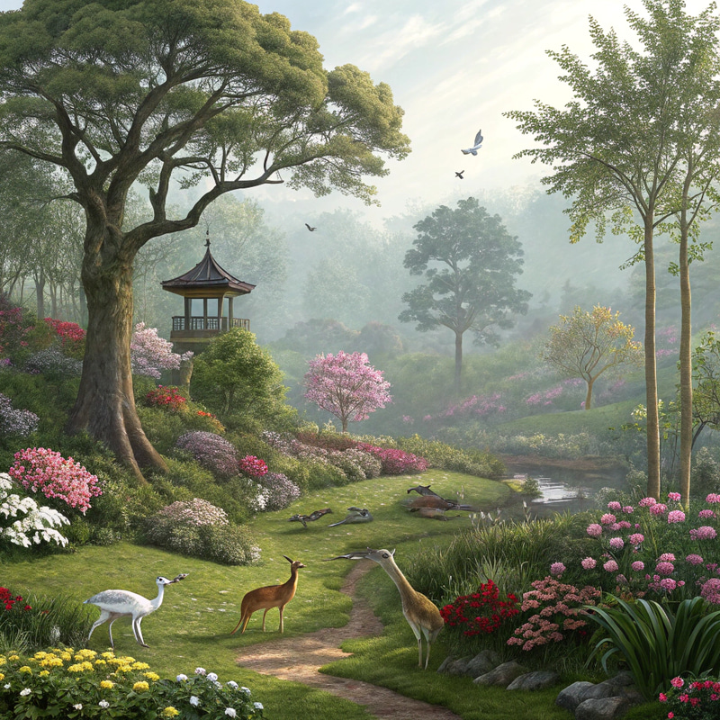Explore the Garden of Eden Nature Scenery