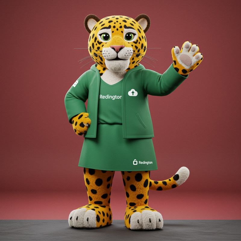 Amari the Leopard: Your Friendly Tech Mascot Amari the Leopard: Your Friendly Tech Mascot