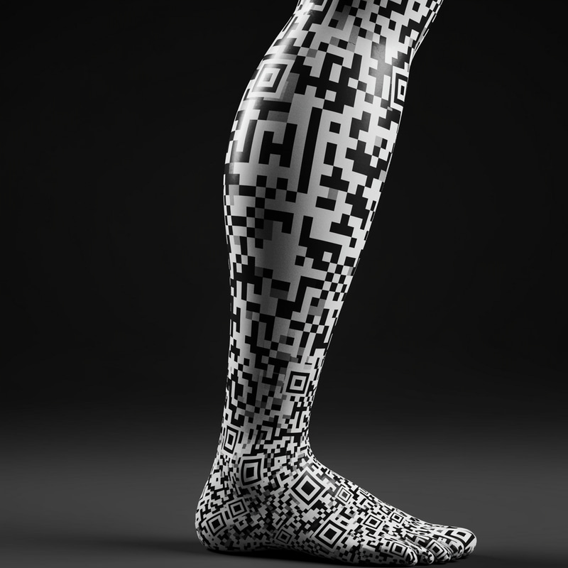 QR Code Shrimp Design Inspiration QR Code Shrimp Design Inspiration