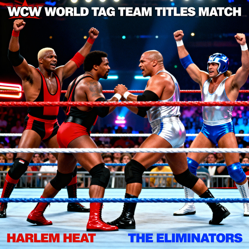 Harlem Heat vs The Eliminators: WCW Tag Team Battle Harlem Heat vs The Eliminators: WCW Tag Team Battle