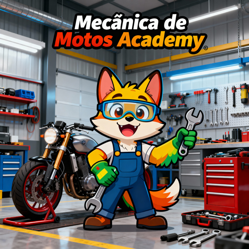 Animated Mascot for Motorcycle Mechanics Academy Animated Mascot for Motorcycle Mechanics Academy