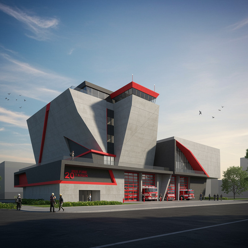Architectural Design for Fire Station Architectural Design for Fire Station