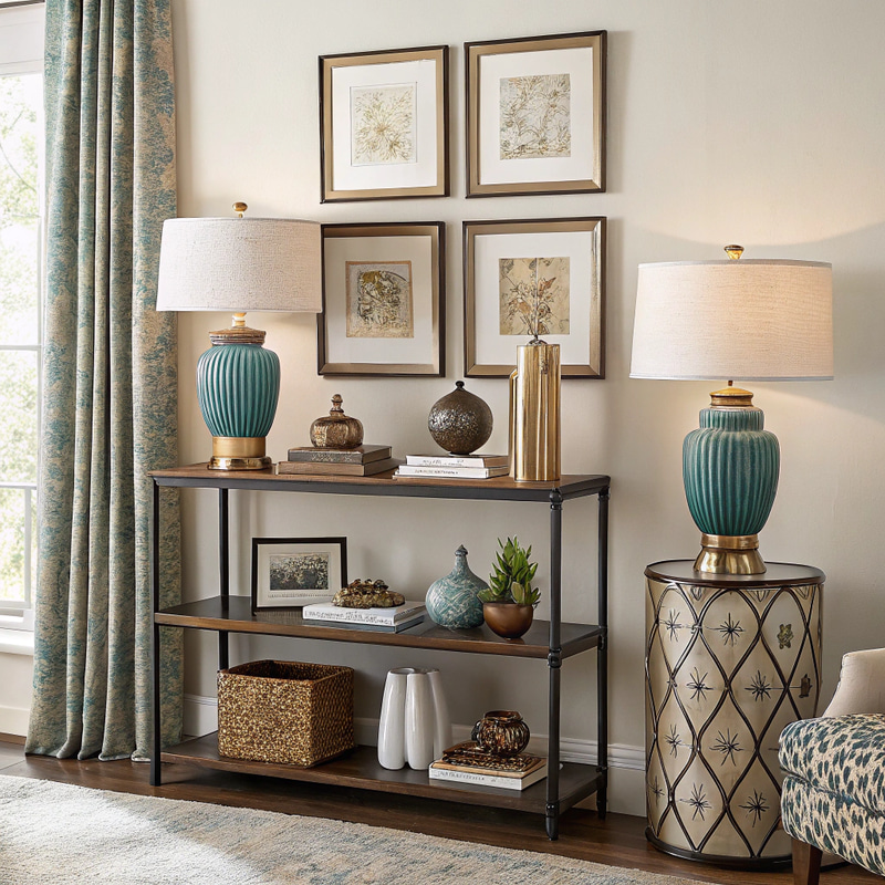 Unique Interior Displays: Lamps, Frames & Art Unique Interior Displays: Lamps, Frames & Art