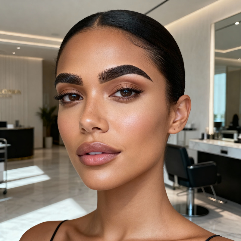 Stunning Eyebrow Lamination Results for Mixed-Race Women Stunning Eyebrow Lamination Results for Mixed-Race Women