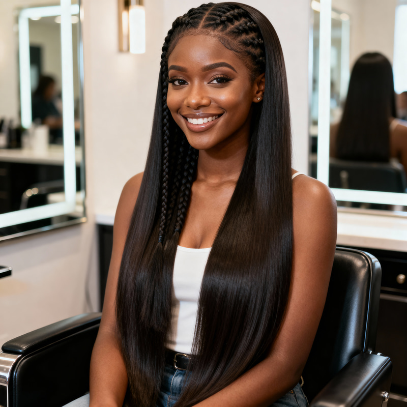 Flawless Weft Braids & Extensions for Gorgeous Hair Flawless Weft Braids & Extensions for Gorgeous Hair