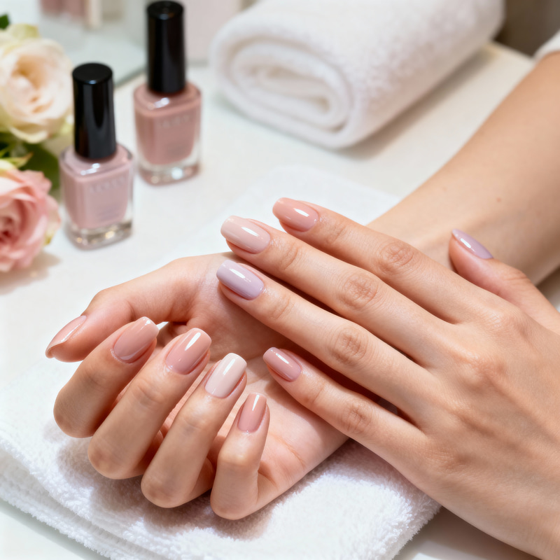 Elegant Female Manicure Close-Up Photography Elegant Female Manicure Close-Up Photography