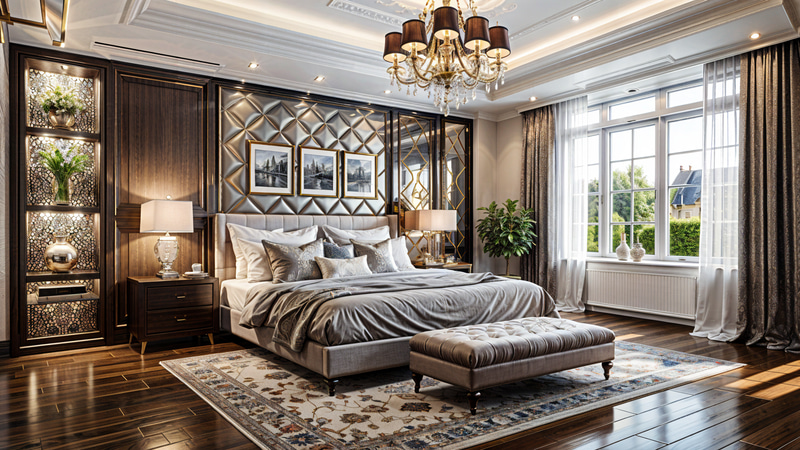 Custom Bedroom Design Ideas | 12x10 sqft Custom Bedroom Design Ideas | 12x10 sqft