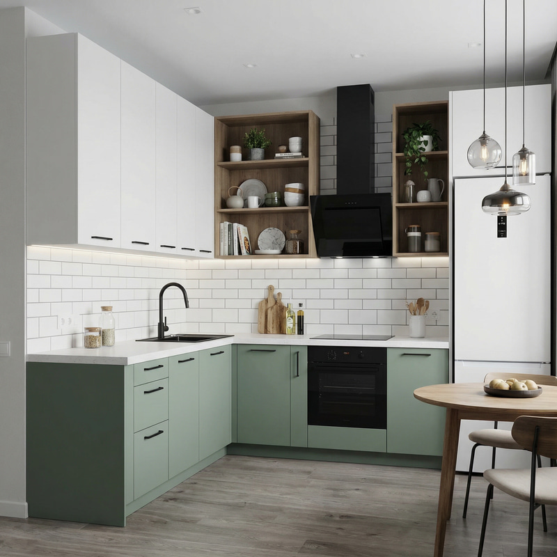 Modern Kitchen Design for Rental Apartments Modern Kitchen Design for Rental Apartments