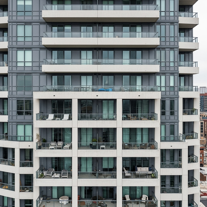 20-Level Residential Building with Terraces 20-Level Residential Building with Terraces