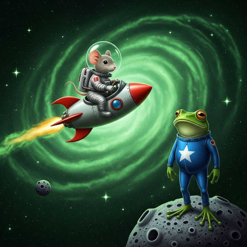 Rocket Mouse Adventure in Space