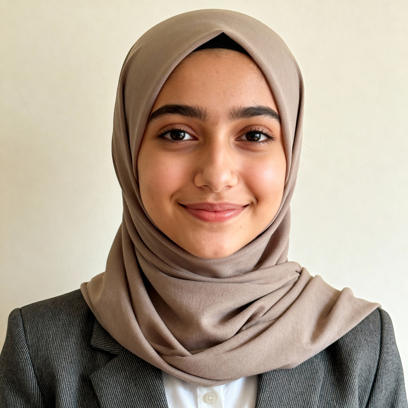 Professional LinkedIn Profile Picture for Hijab Girl